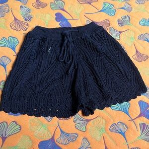 NWOT Crochet shorts